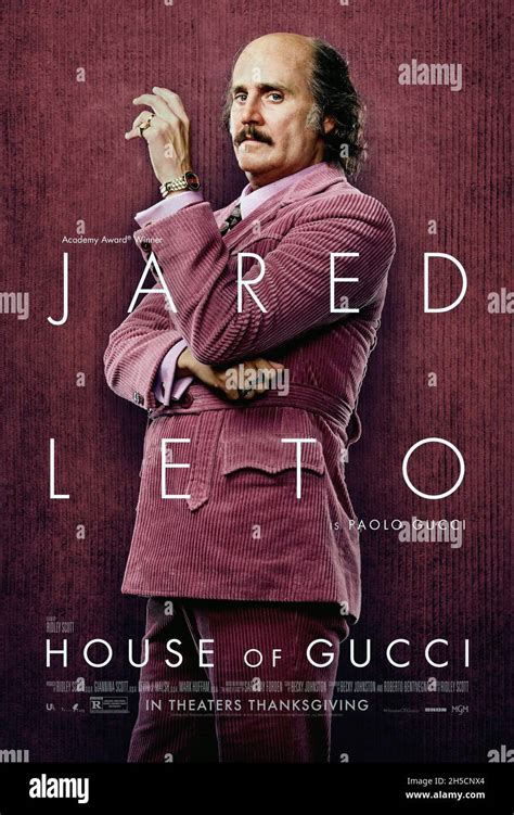 jered leto gucci|Jared Leto as paolo Gucci.